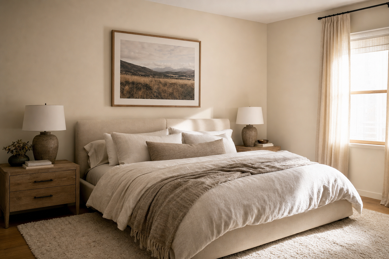 Aesthetic White by Sherwin-Williams on interiors