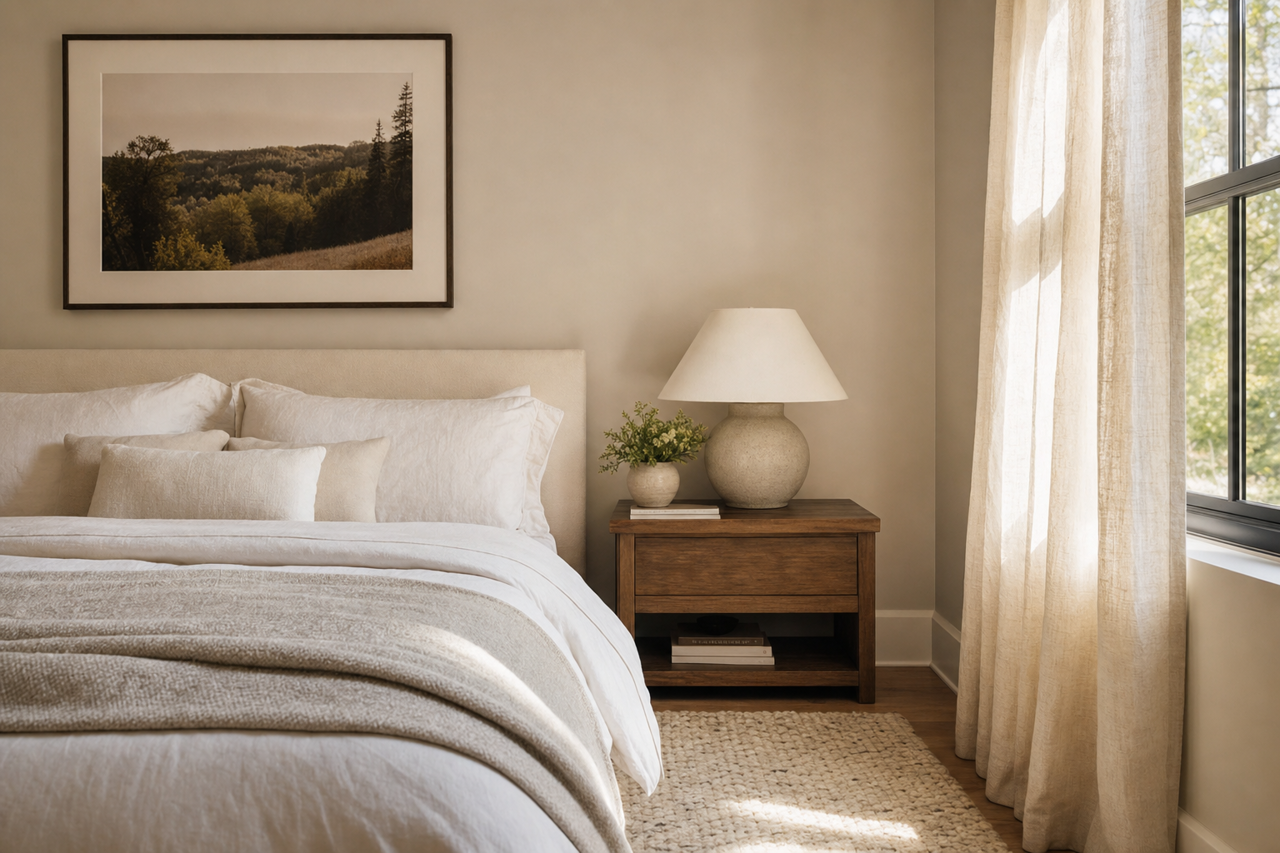 Worldly Gray by Sherwin-Williams on interiors