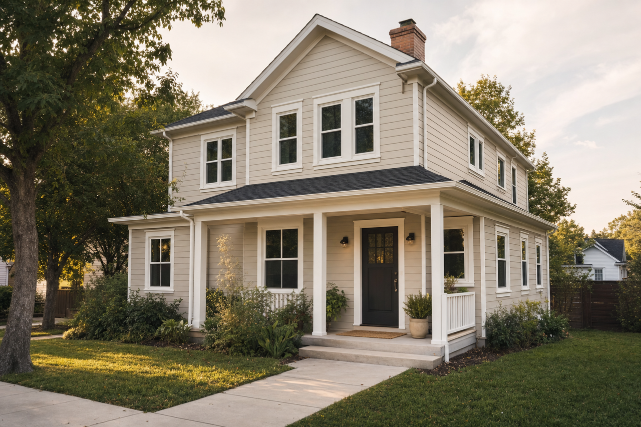 Amazing Gray by Sherwin-Williams on exterior
