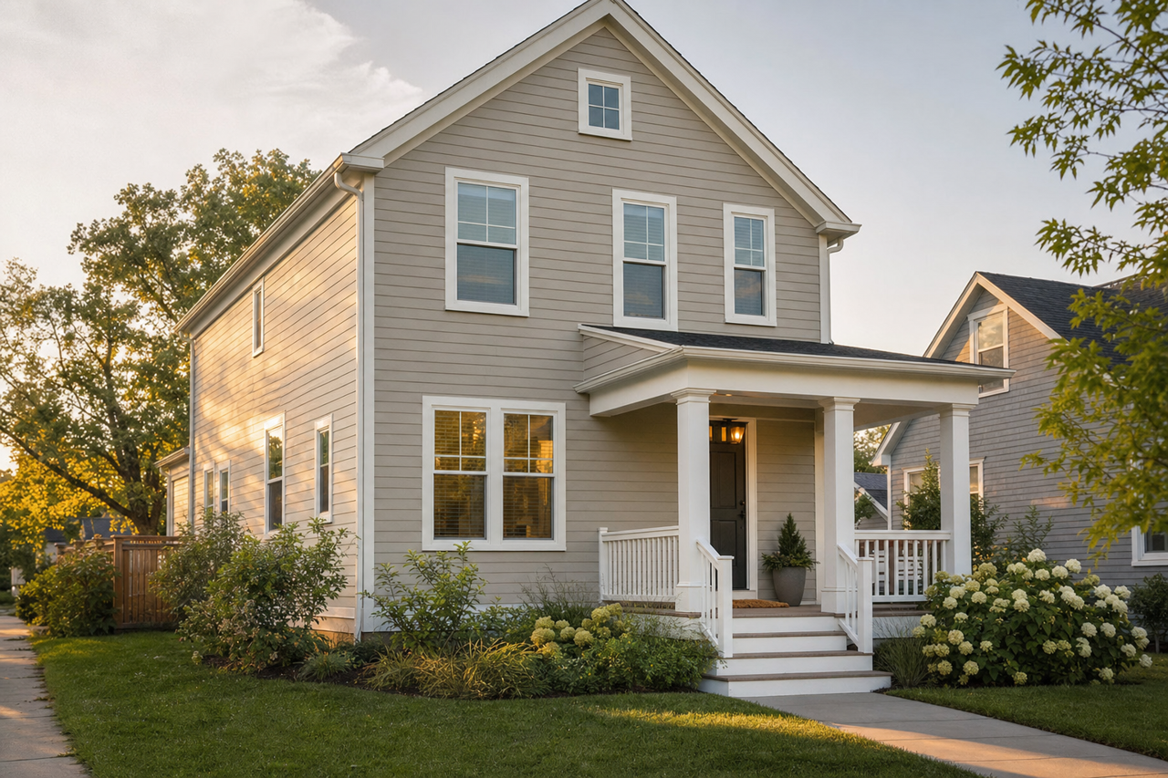 Intellectual Gray by Sherwin-Williams on exterior