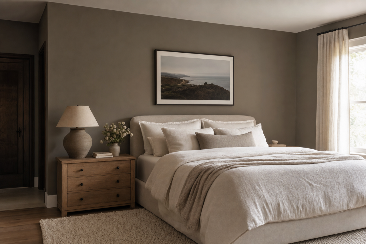 Porpoise by Sherwin-Williams on interiors