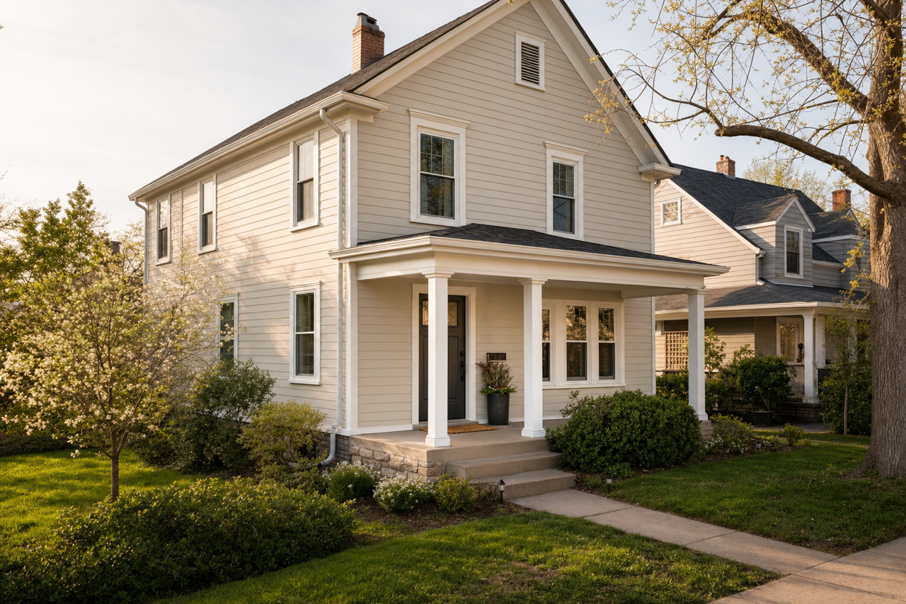 Useful Gray by Sherwin-Williams on exterior