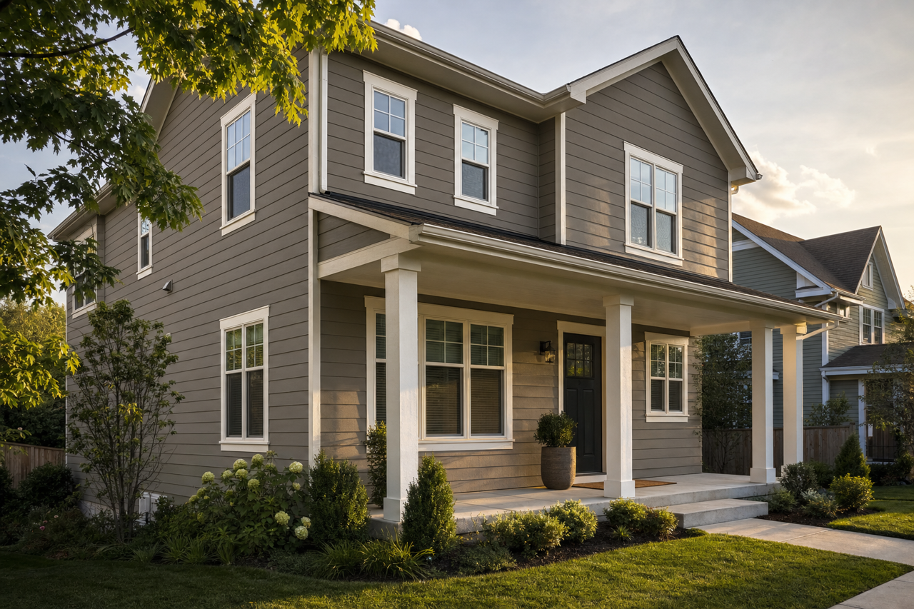 Adaptive Shade by Sherwin-Williams on exterior