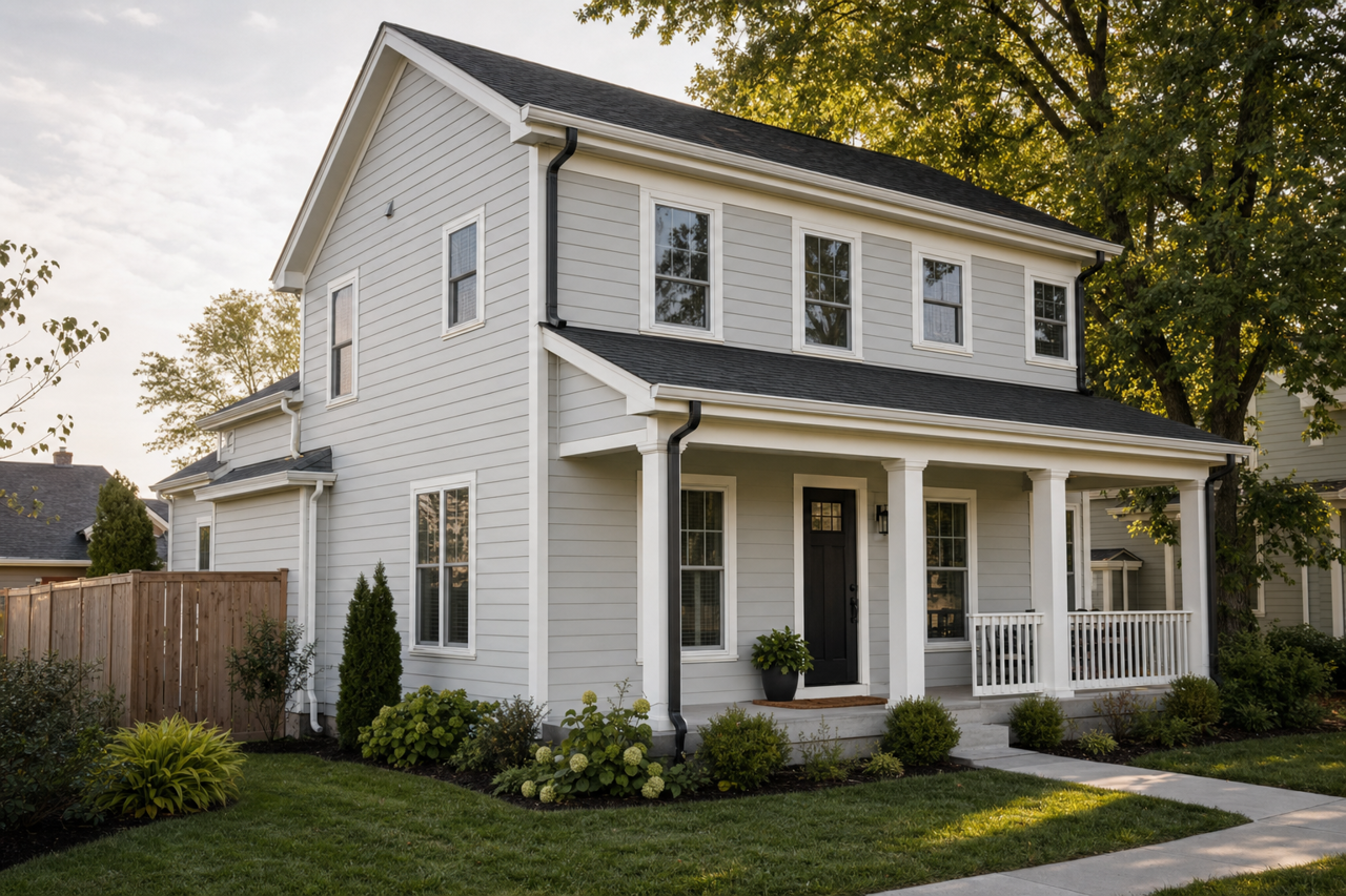 Passive by Sherwin-Williams on exterior