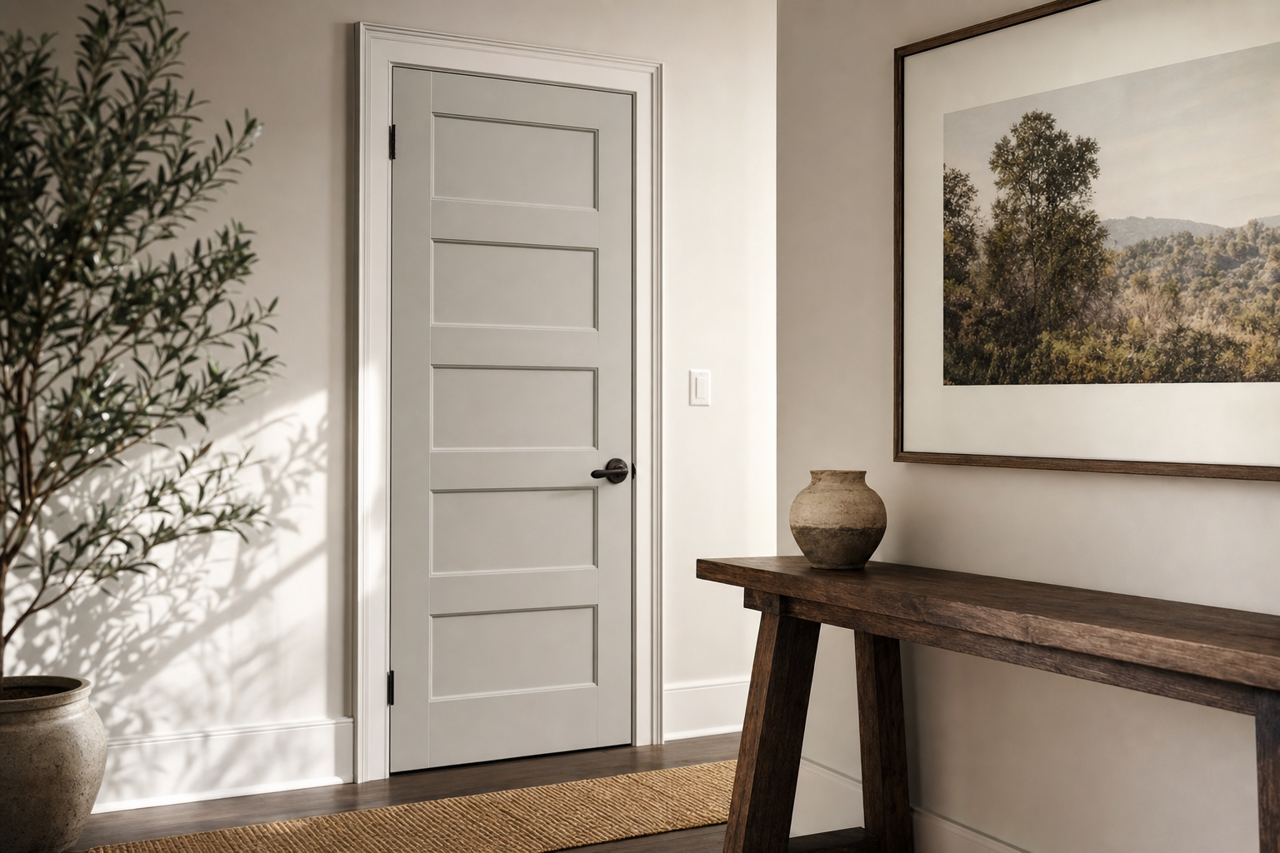 Argos by Sherwin-Williams on interior-doors