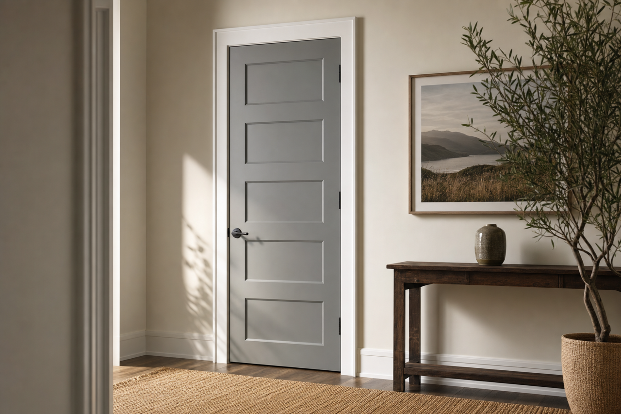 Cityscape by Sherwin-Williams on interior-doors