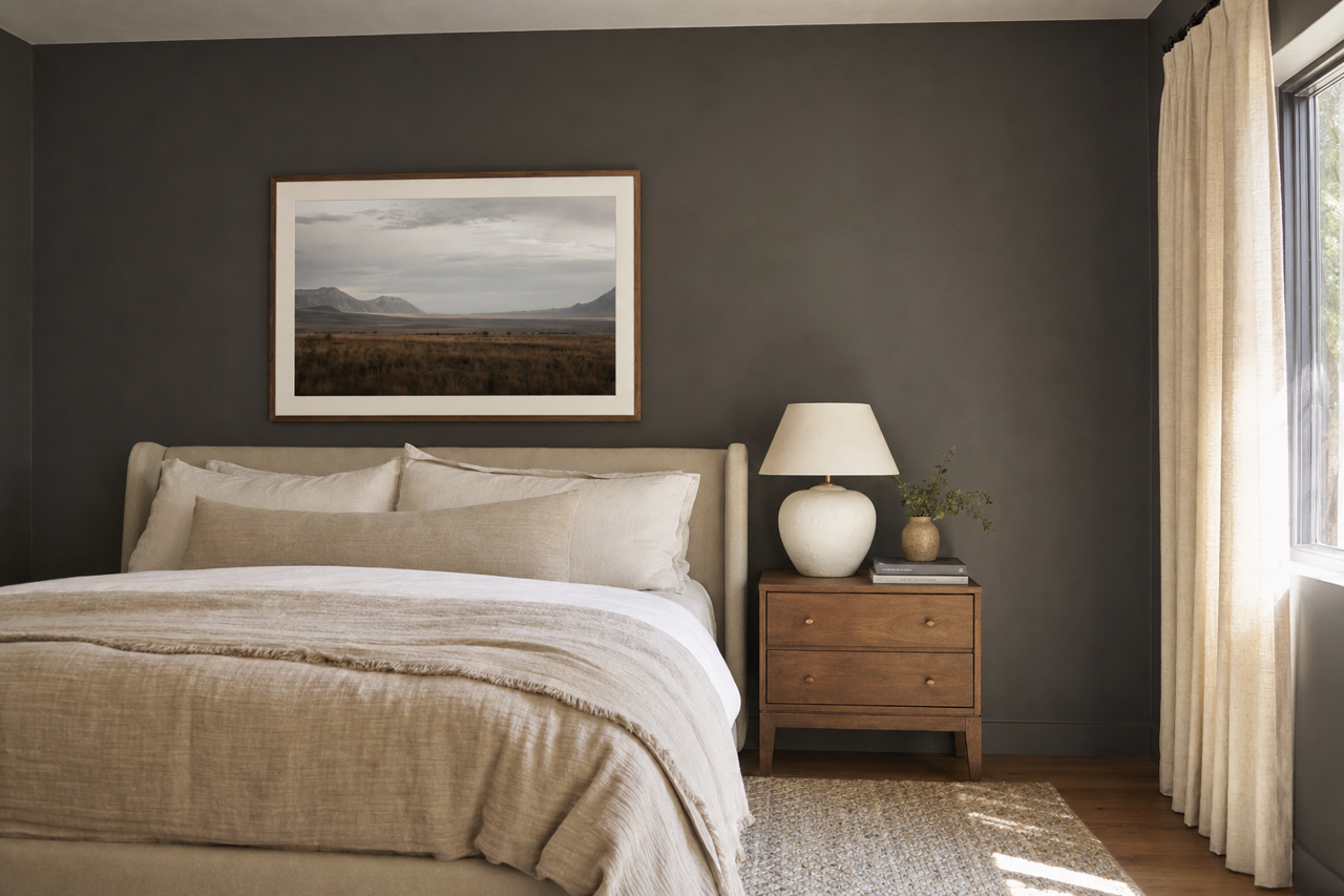 Iron Ore by Sherwin-Williams on interiors
