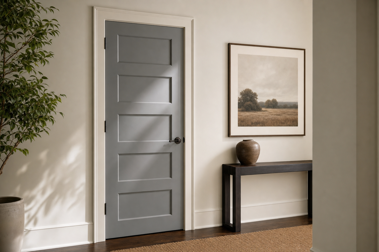 Software by Sherwin-Williams on interior-doors
