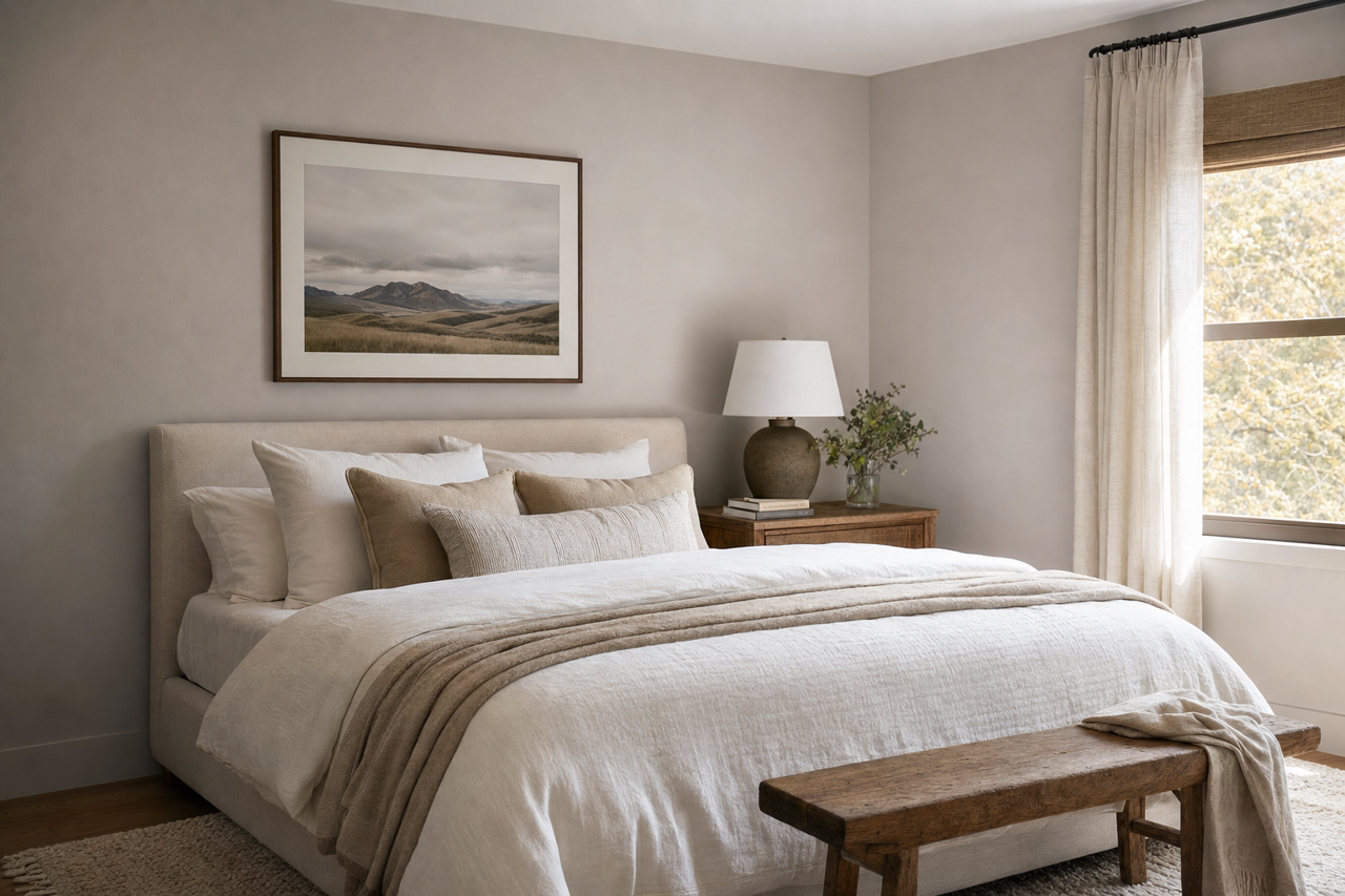 Ponder by Sherwin-Williams on interiors