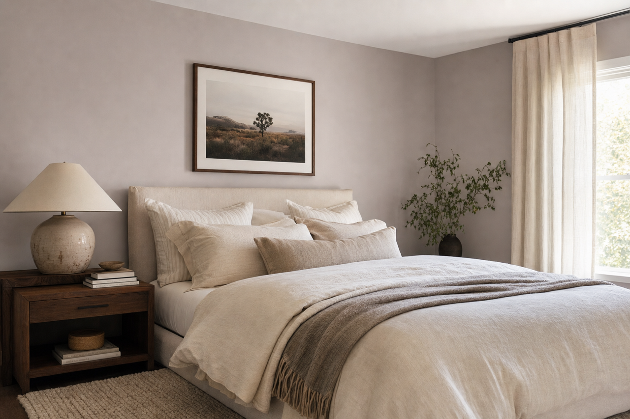 Quest Gray by Sherwin-Williams on interiors