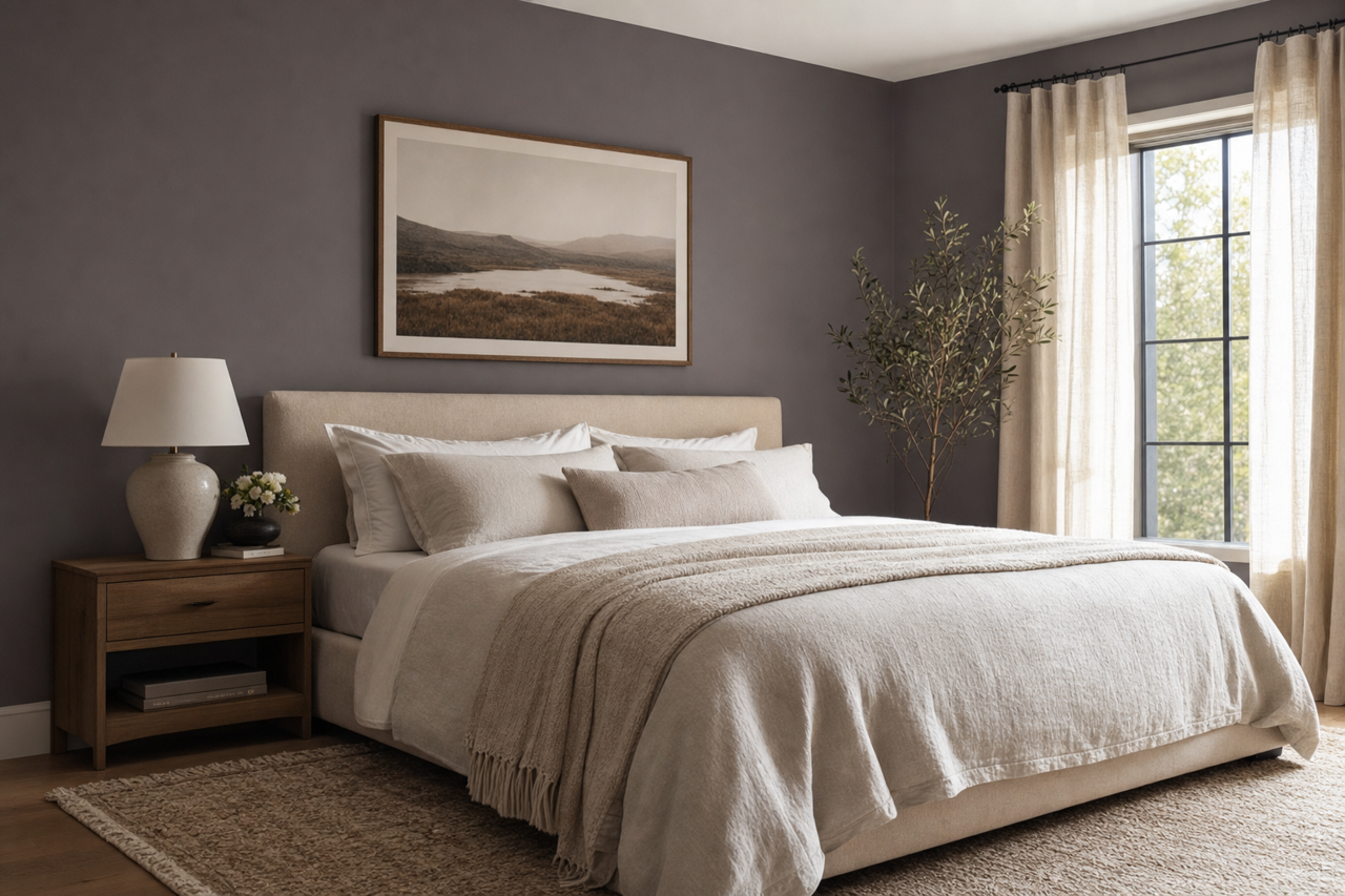 Stunning Shade by Sherwin-Williams on interiors