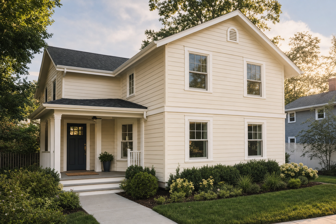 Futon by Sherwin-Williams on exterior