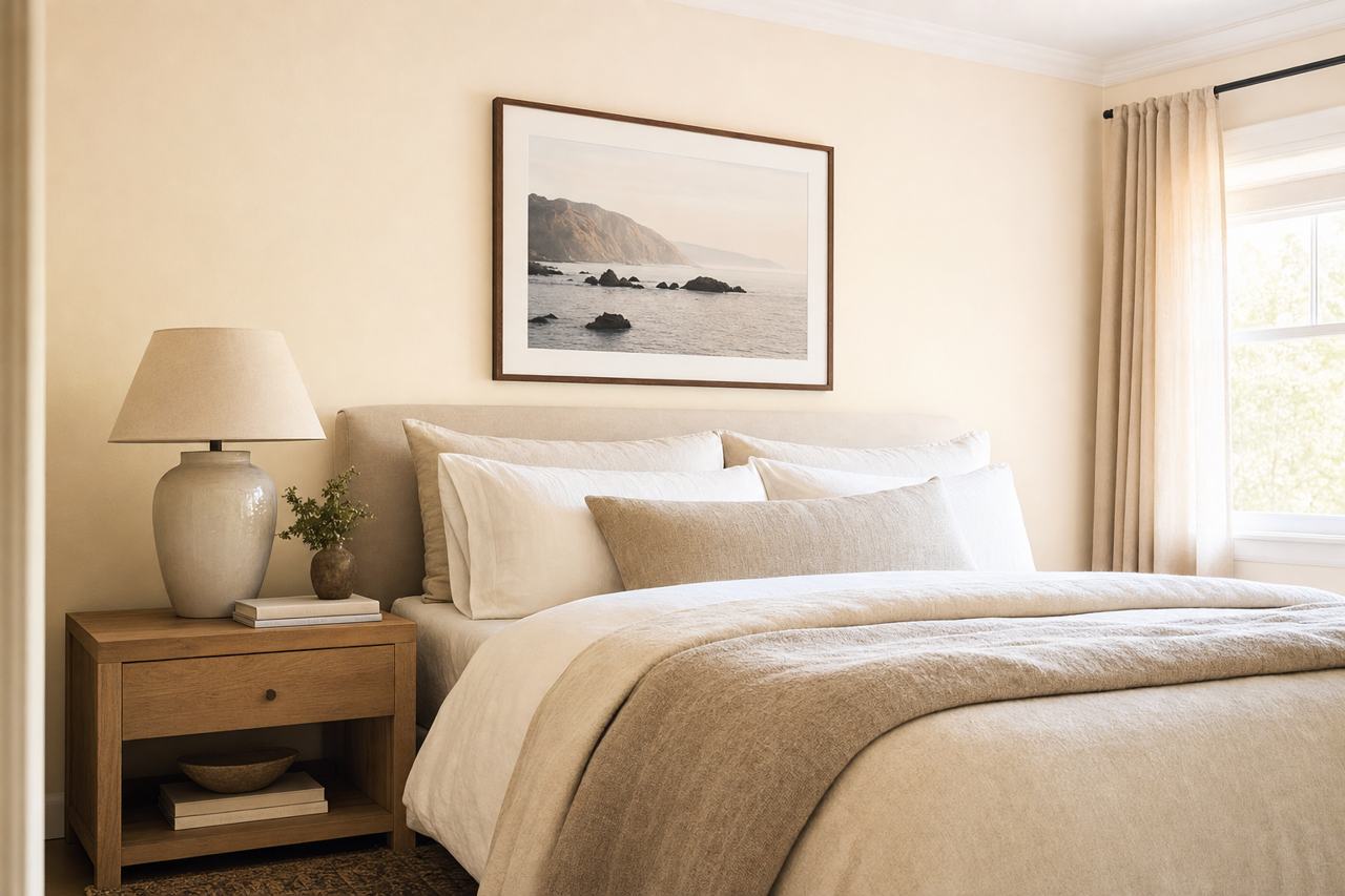 Cotton White by Sherwin-Williams on interiors