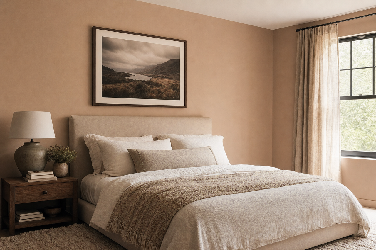 Threshold Taupe by Sherwin-Williams on interiors