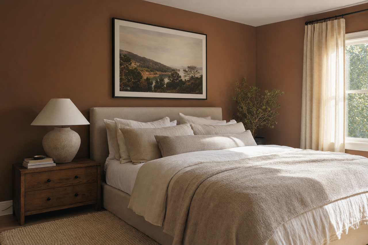 Chateau Brown by Sherwin-Williams on interiors