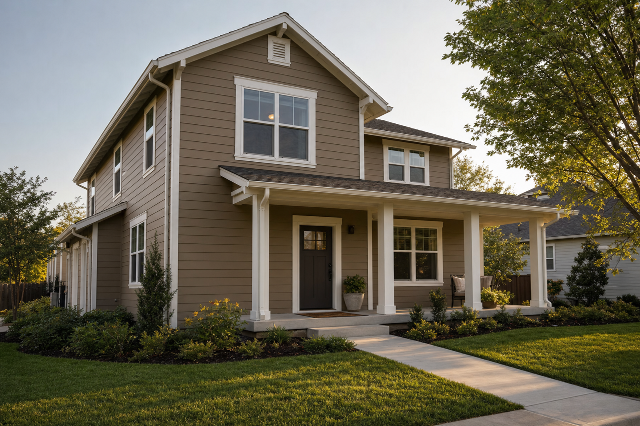 Foothills by Sherwin-Williams on exterior