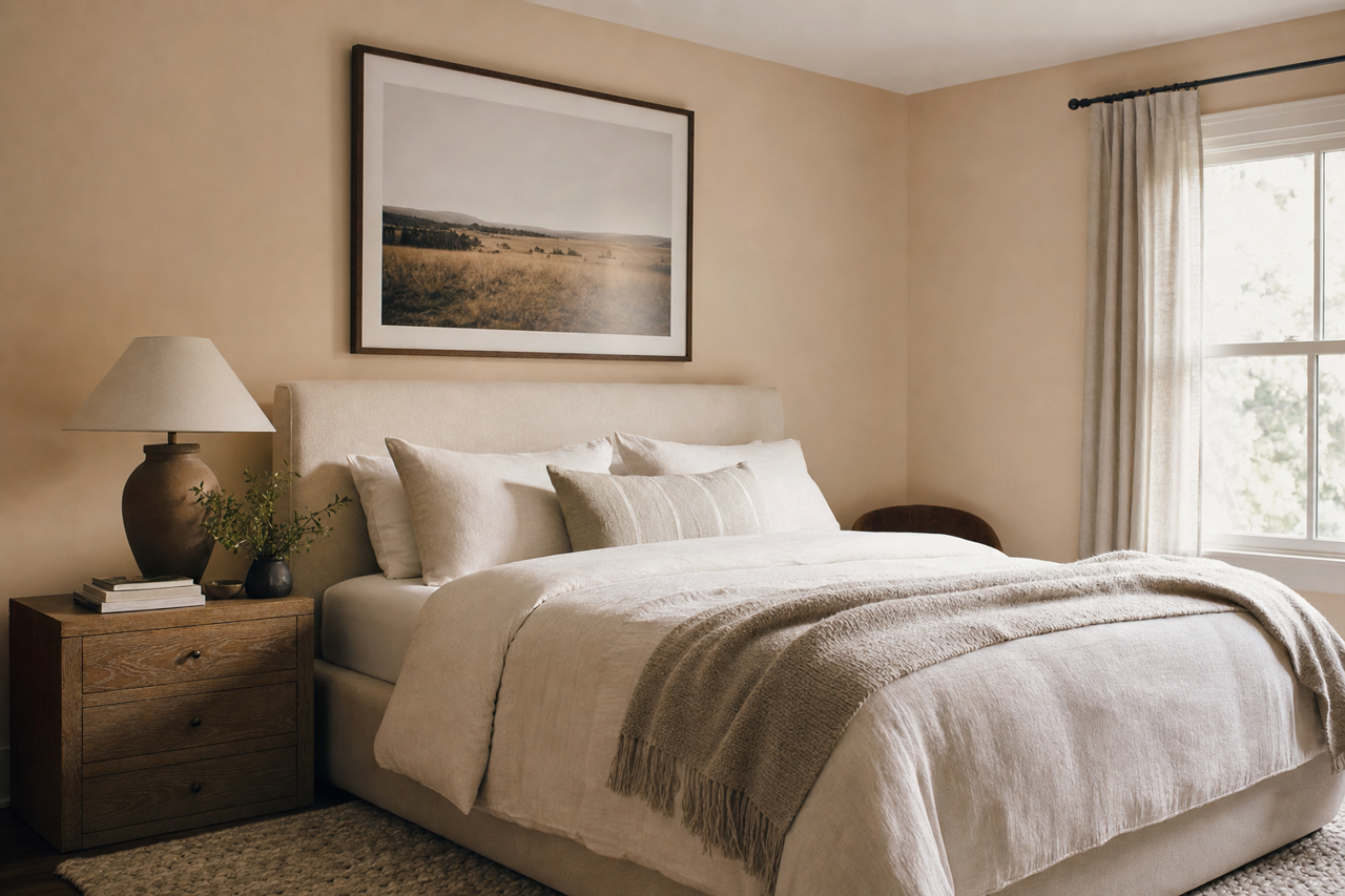 China Doll by Sherwin-Williams on interiors