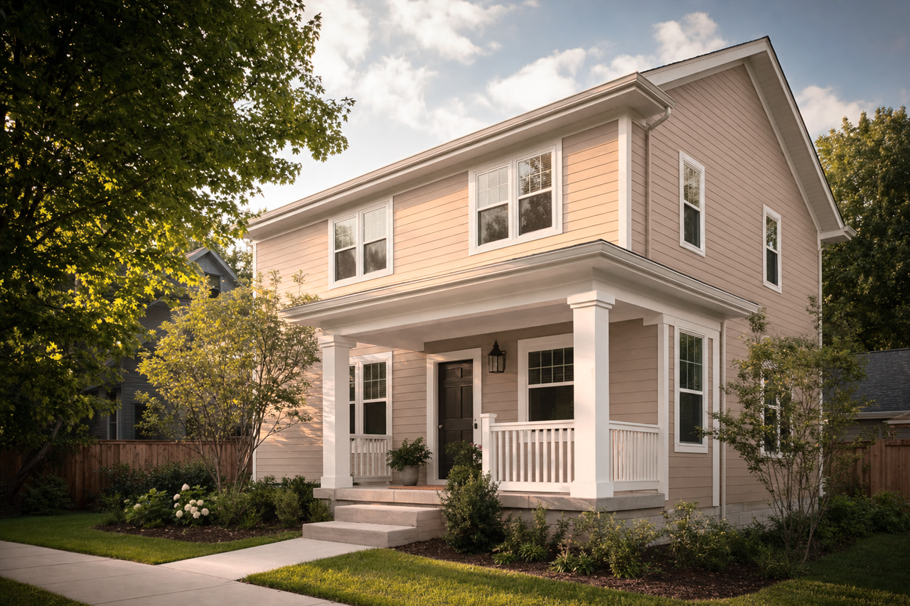 Mexican Sand by Sherwin-Williams on exterior