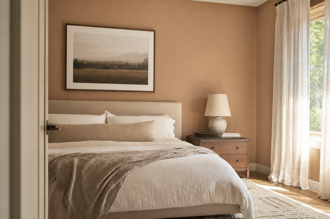Meadowlark by Sherwin-Williams on interiors