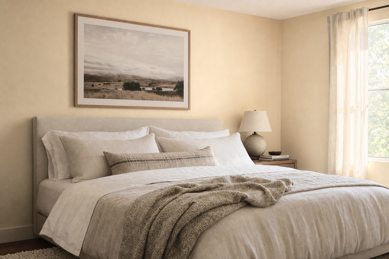 Sand Beach by Sherwin-Williams on interiors