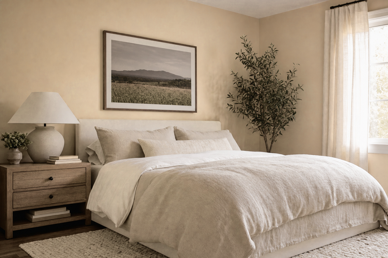 Khaki Shade by Sherwin-Williams on interiors