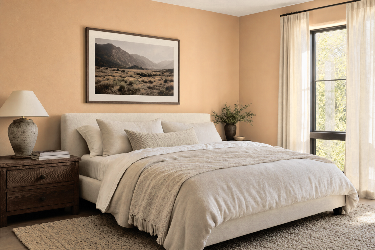Bittersweet Stem by Sherwin-Williams on interiors