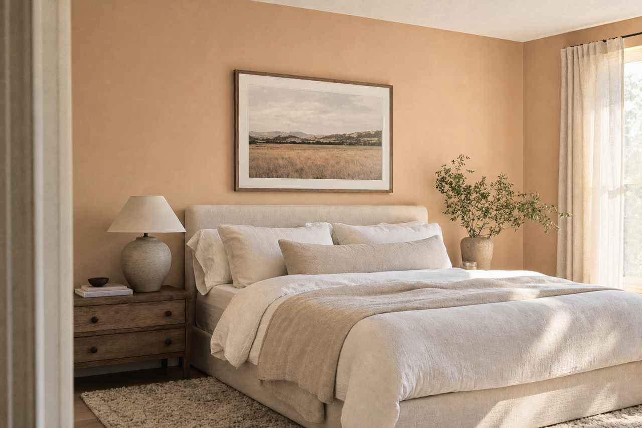 Tamarind by Sherwin-Williams on interiors