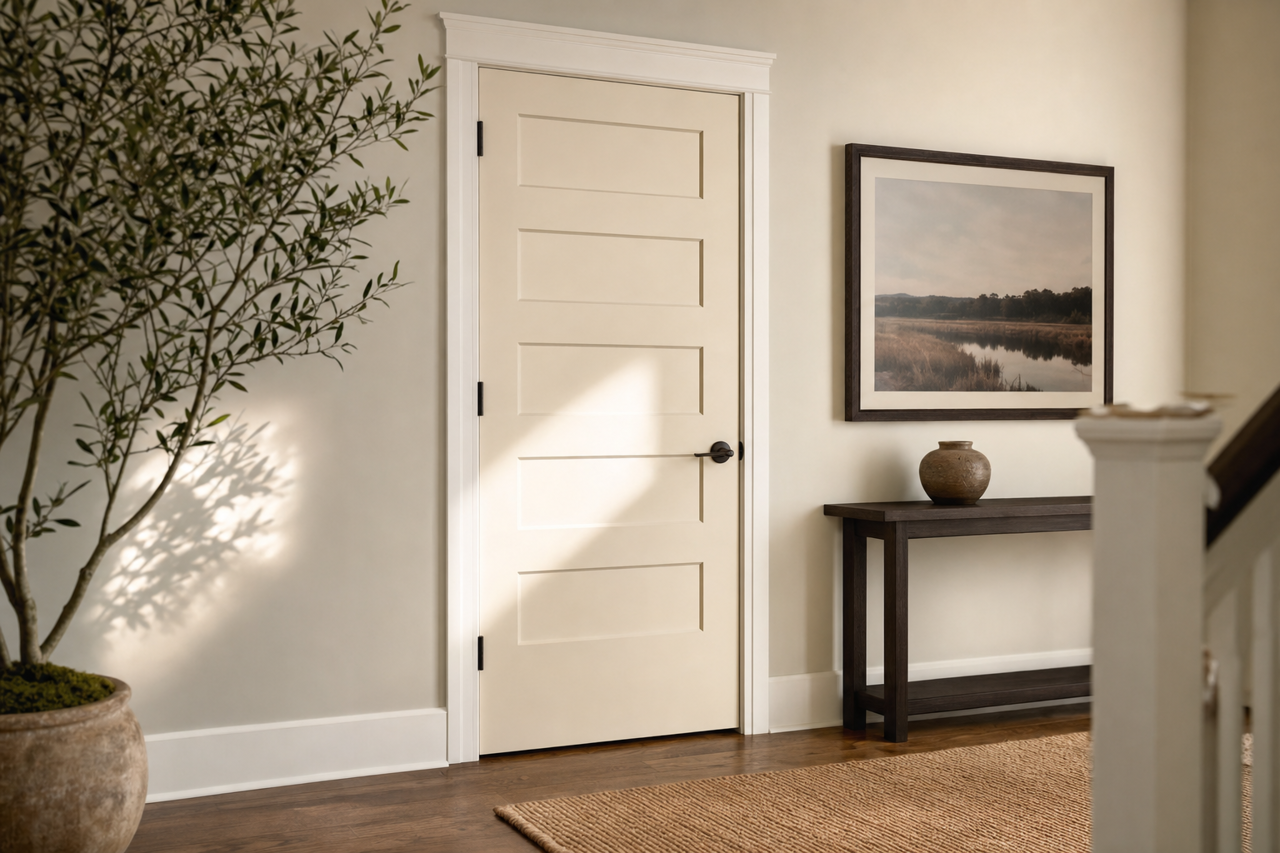 Greek Villa by Sherwin-Williams on interior-doors
