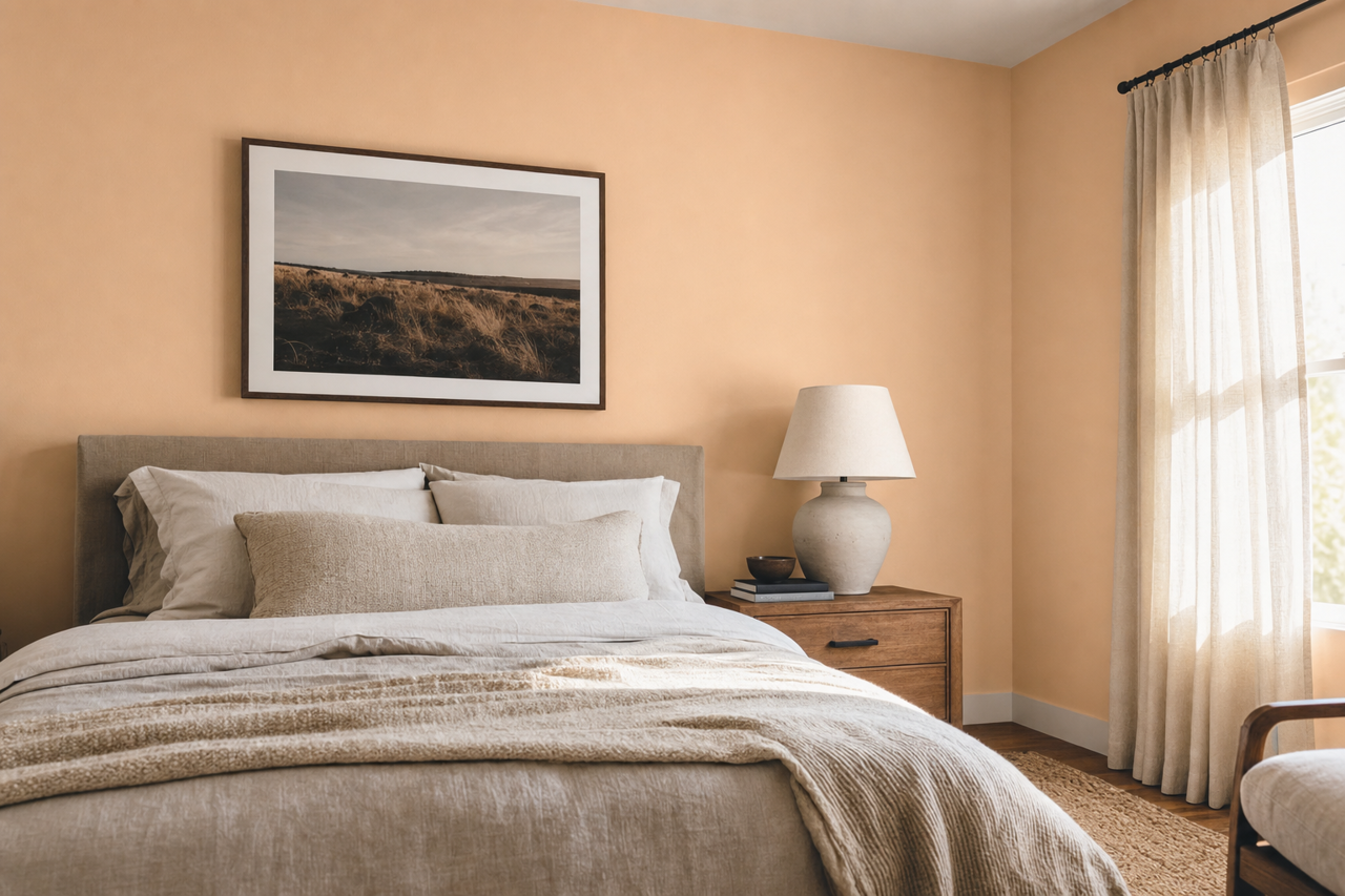 Fragile Beauty by Sherwin-Williams on interiors