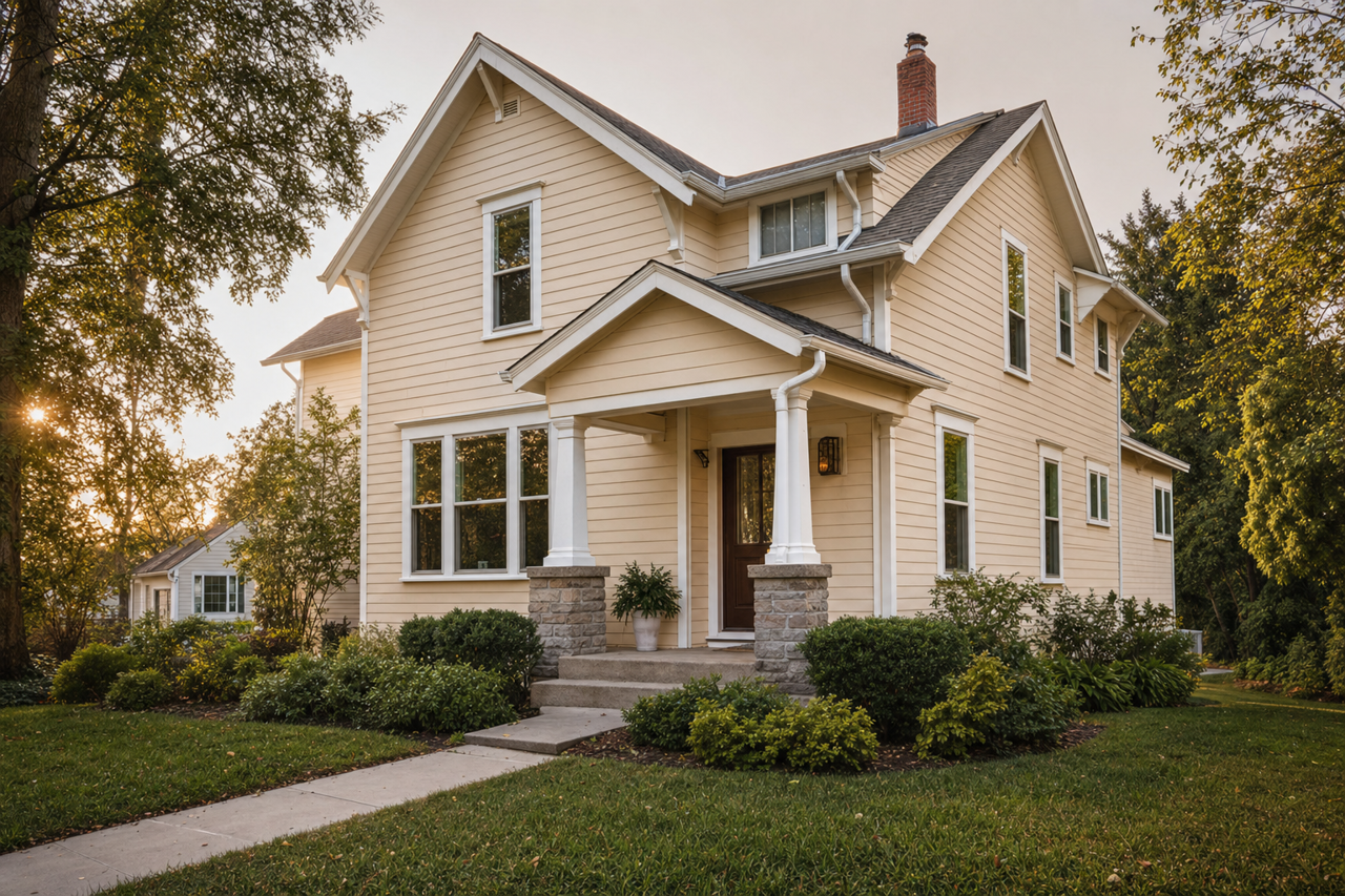 Patience by Sherwin-Williams on exterior