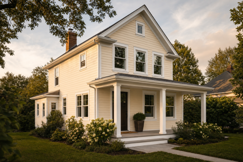 Summer White by Sherwin-Williams