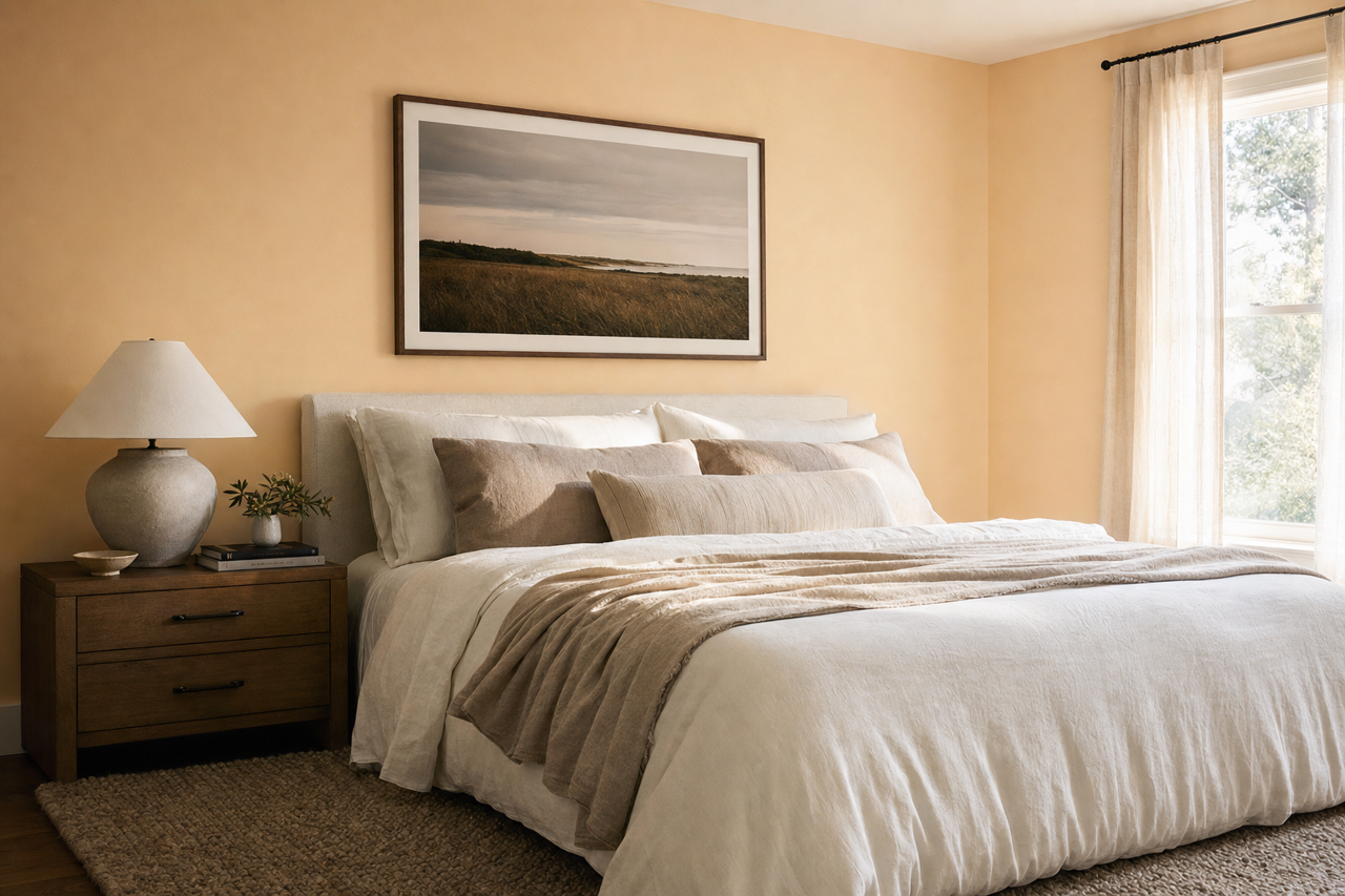 Impressive Ivory by Sherwin-Williams on interiors