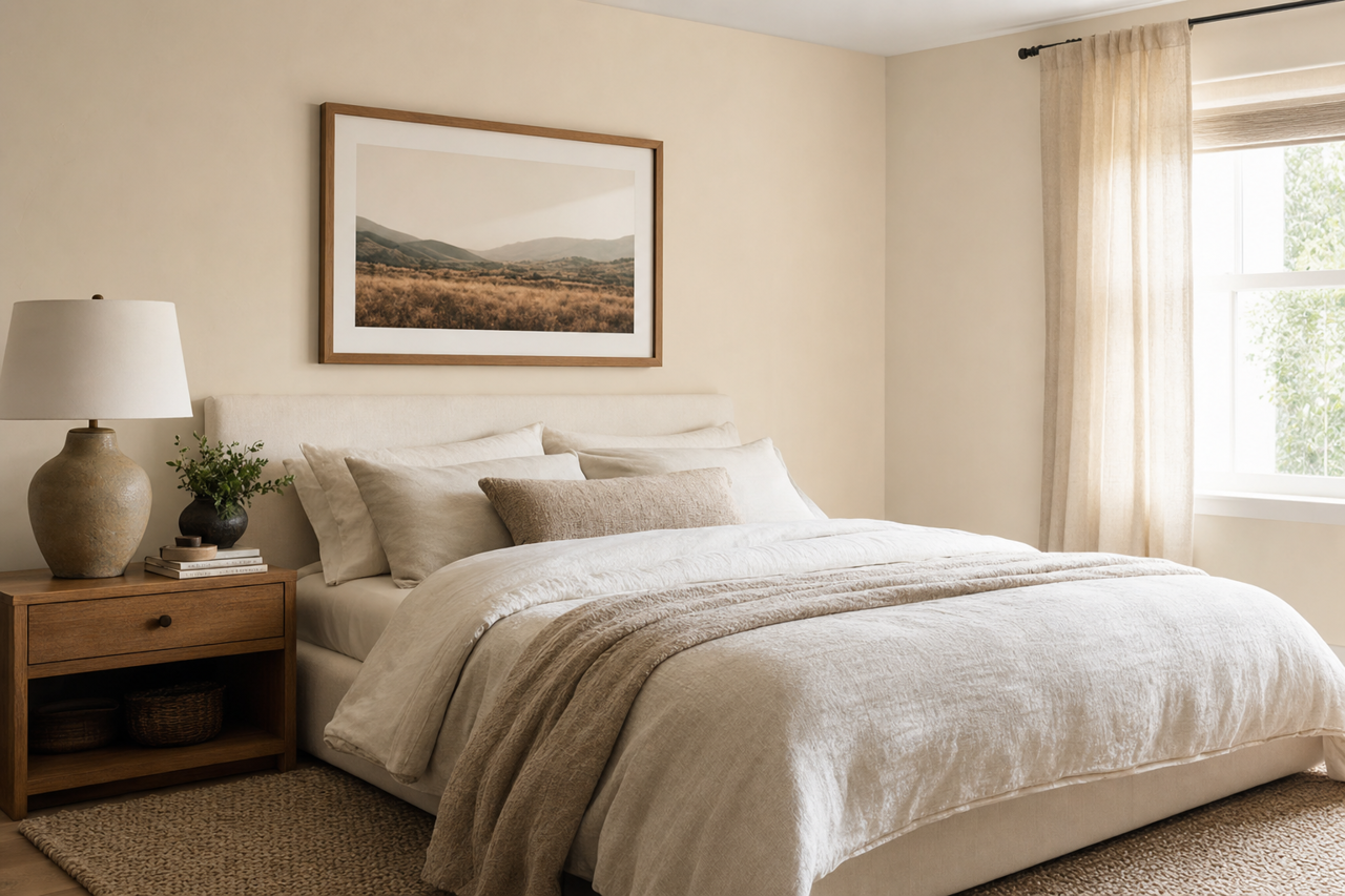 Egret White by Sherwin-Williams on interiors