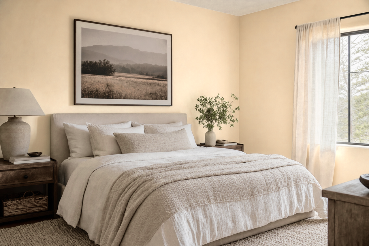 Eaglet Beige by Sherwin-Williams on interiors