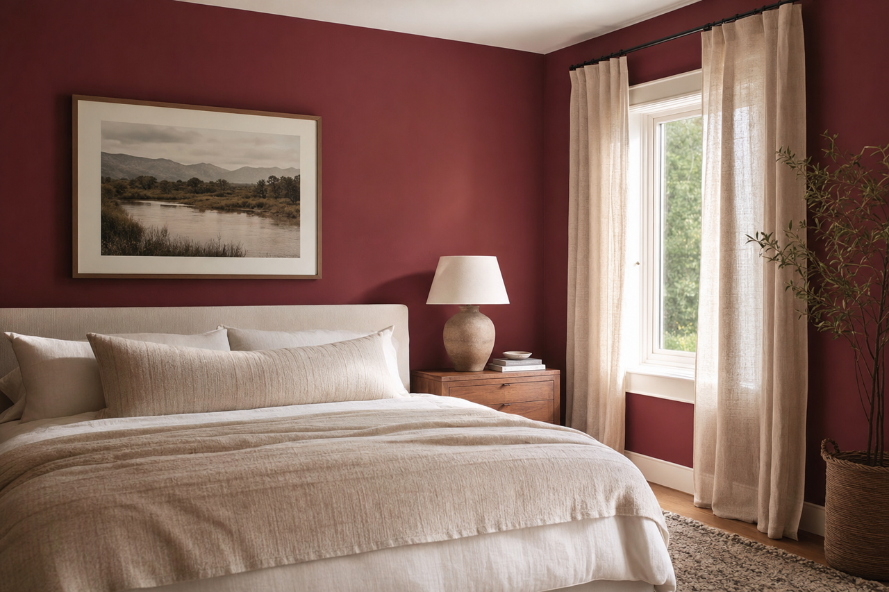 Borscht by Sherwin-Williams on interiors