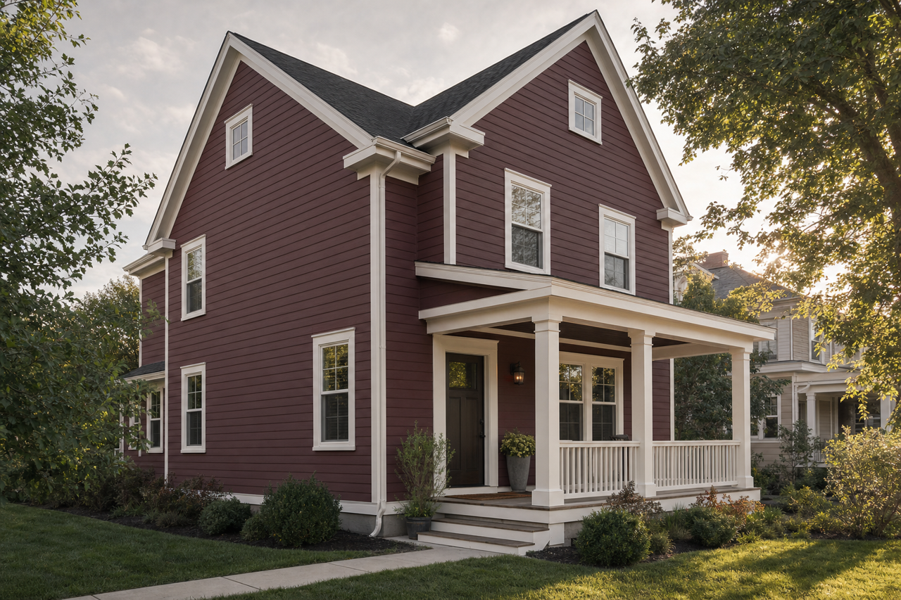 Sommelier by Sherwin-Williams on exterior