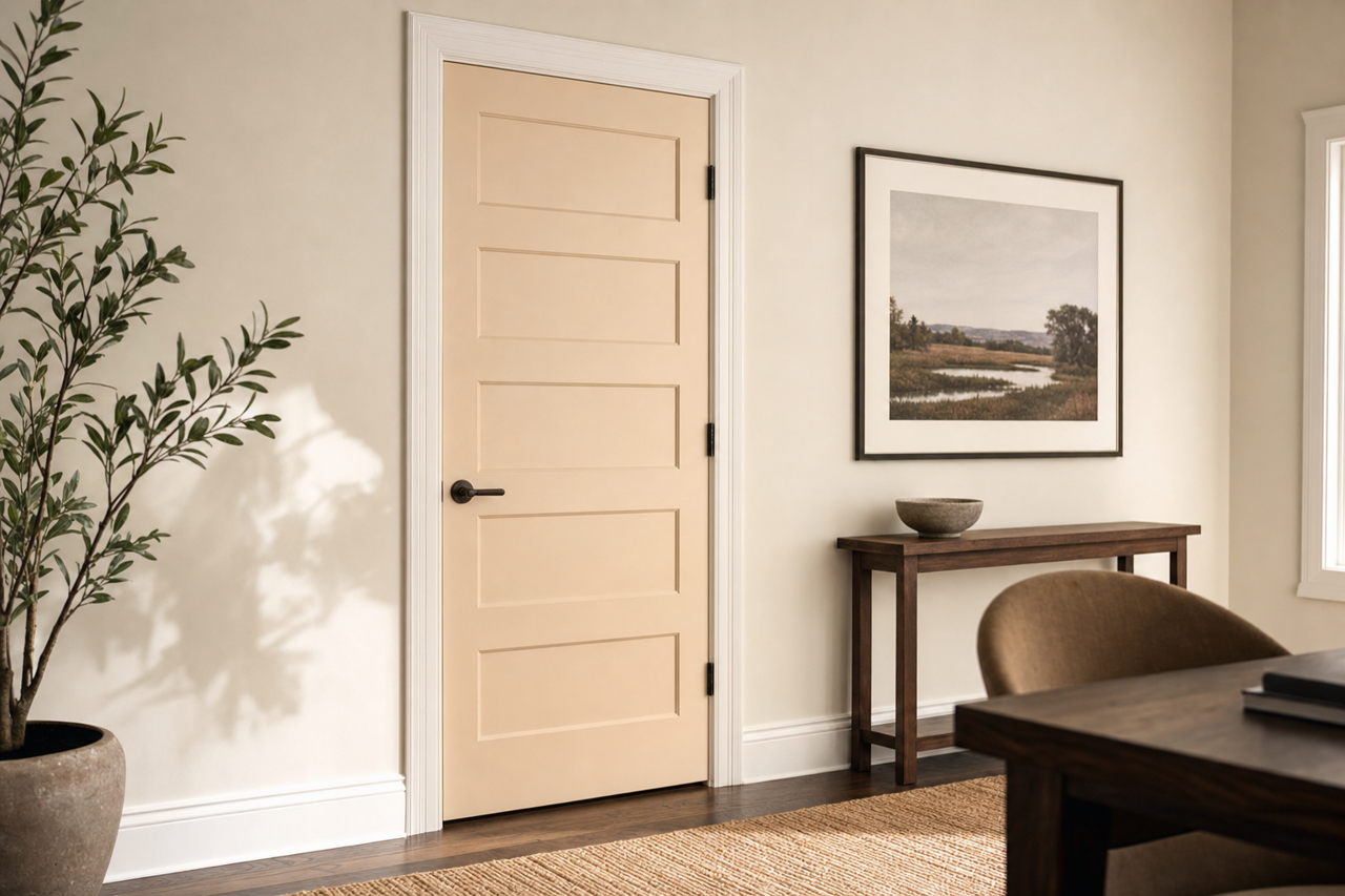 Only Natural by Sherwin-Williams on interior-doors