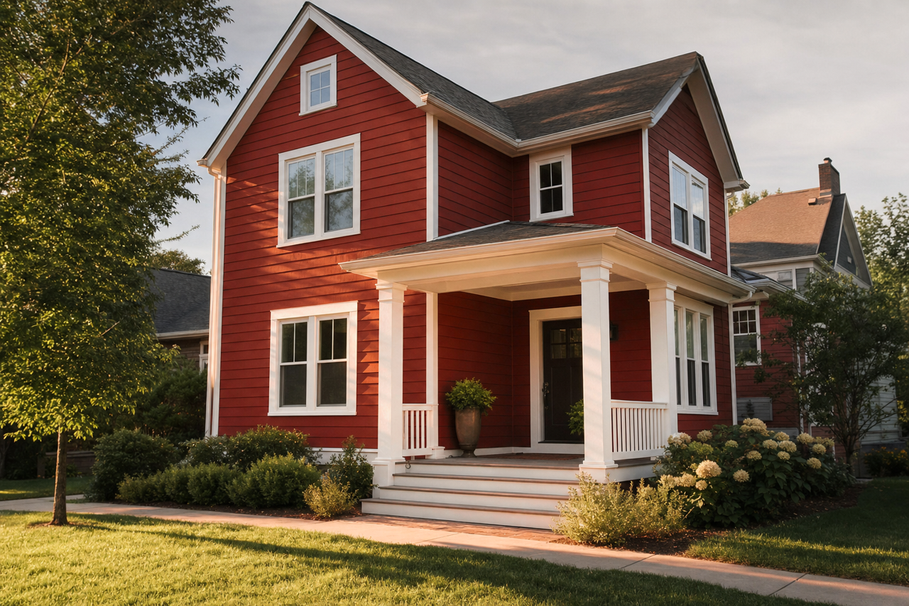 Brick Paver by Sherwin-Williams on exterior