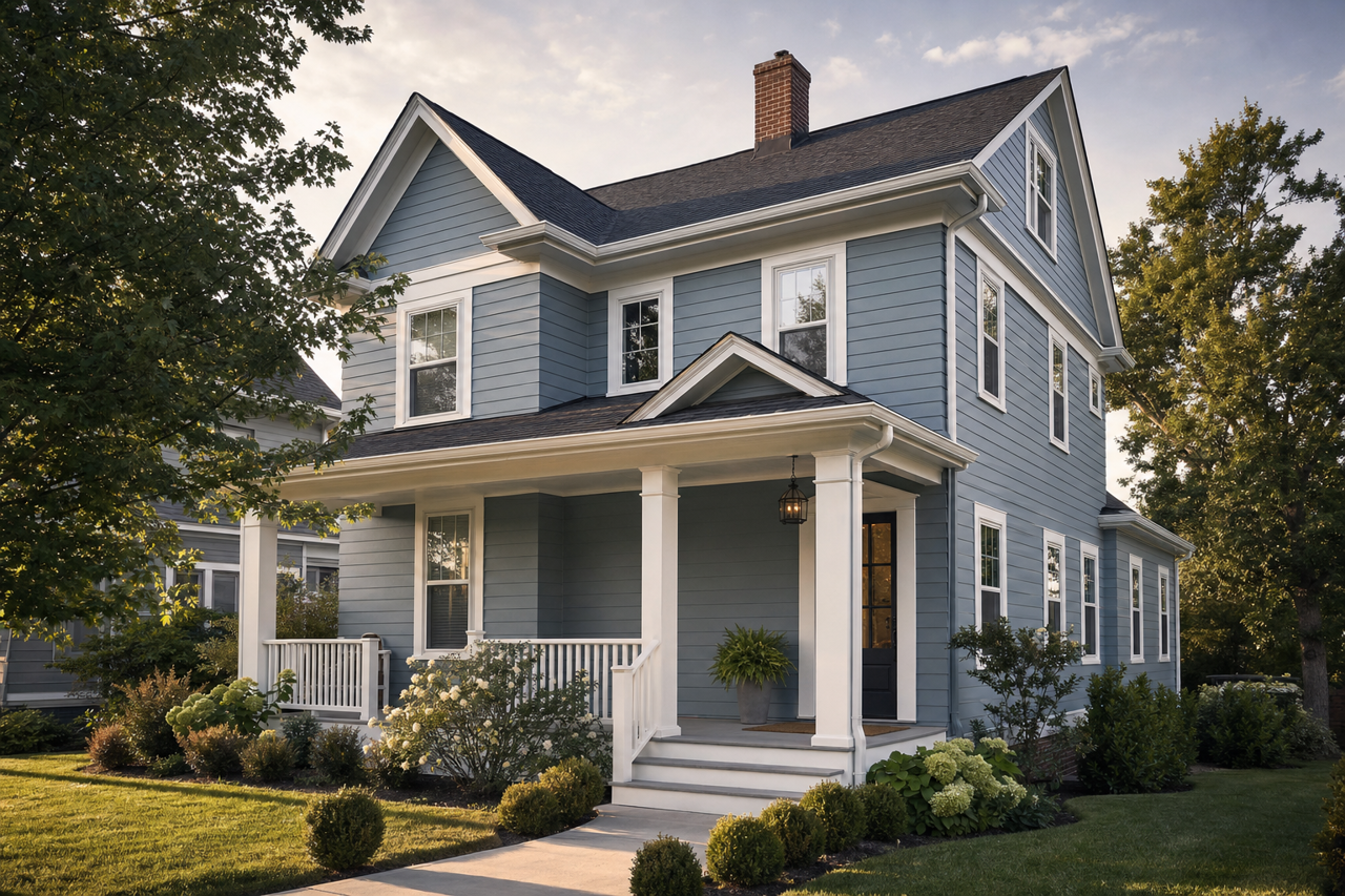 Poolhouse by Sherwin-Williams on exterior