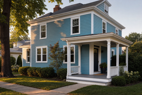 Georgian Revival Blue by Sherwin-Williams