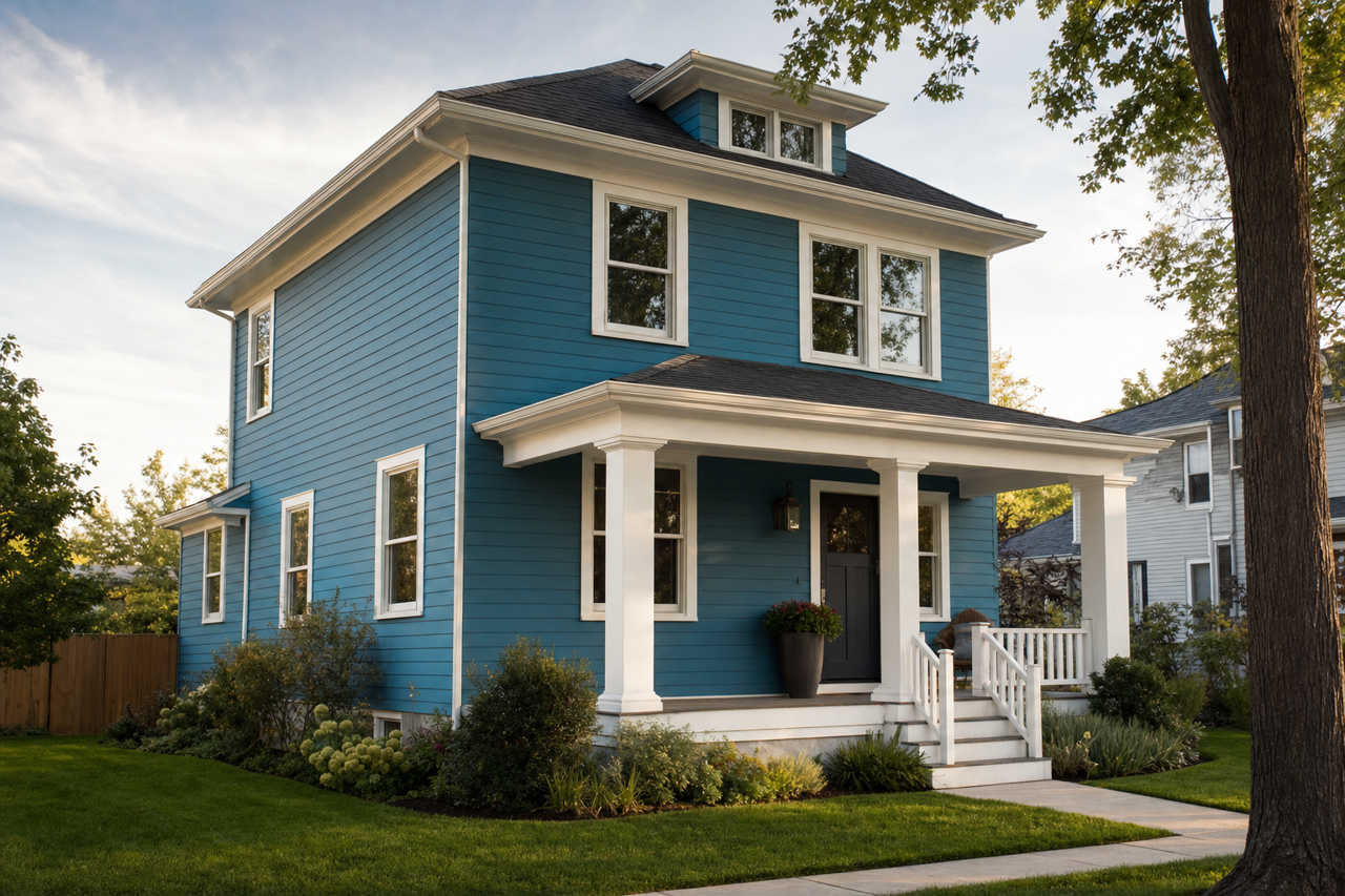 Turkish Tile by Sherwin-Williams on exterior