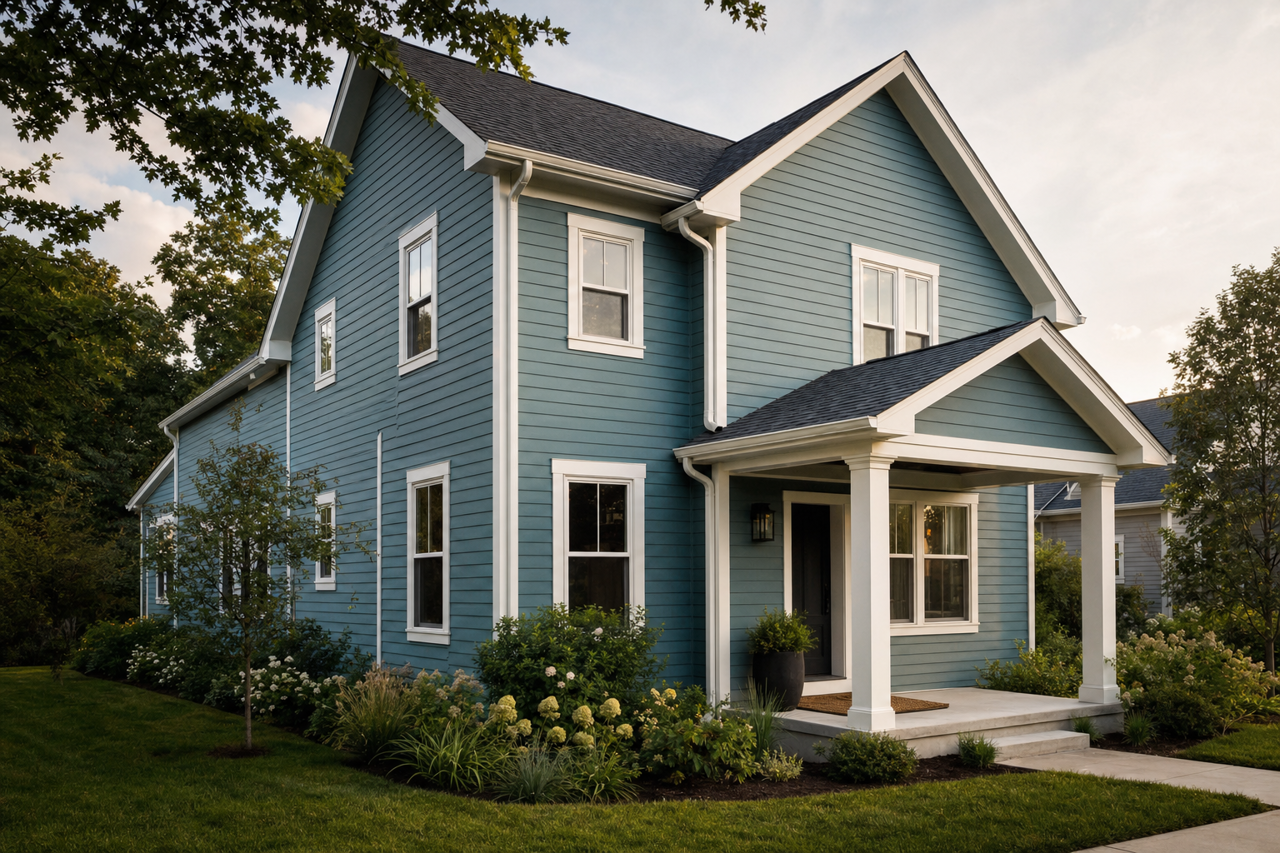 St. Bart's by Sherwin-Williams on exterior
