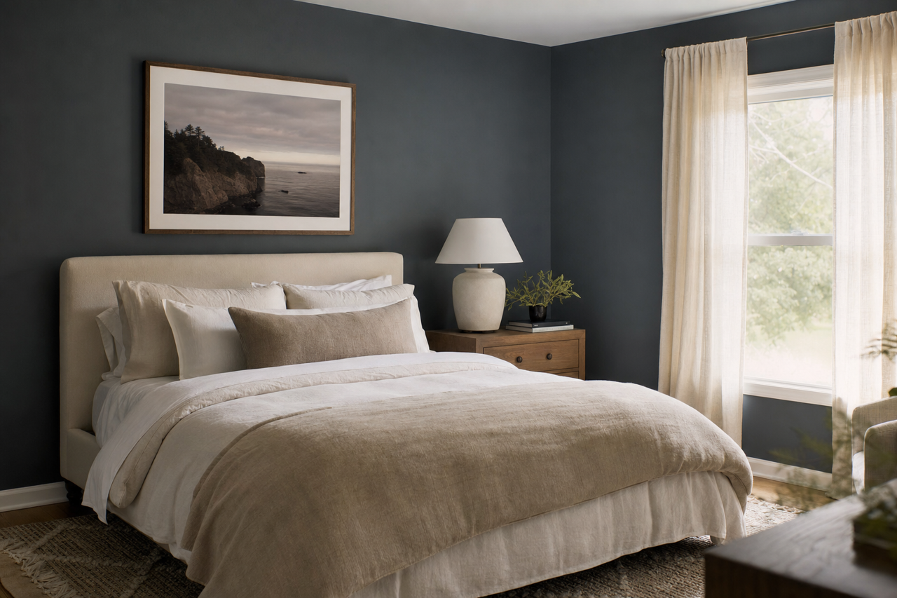 Sea Serpent by Sherwin-Williams on interiors