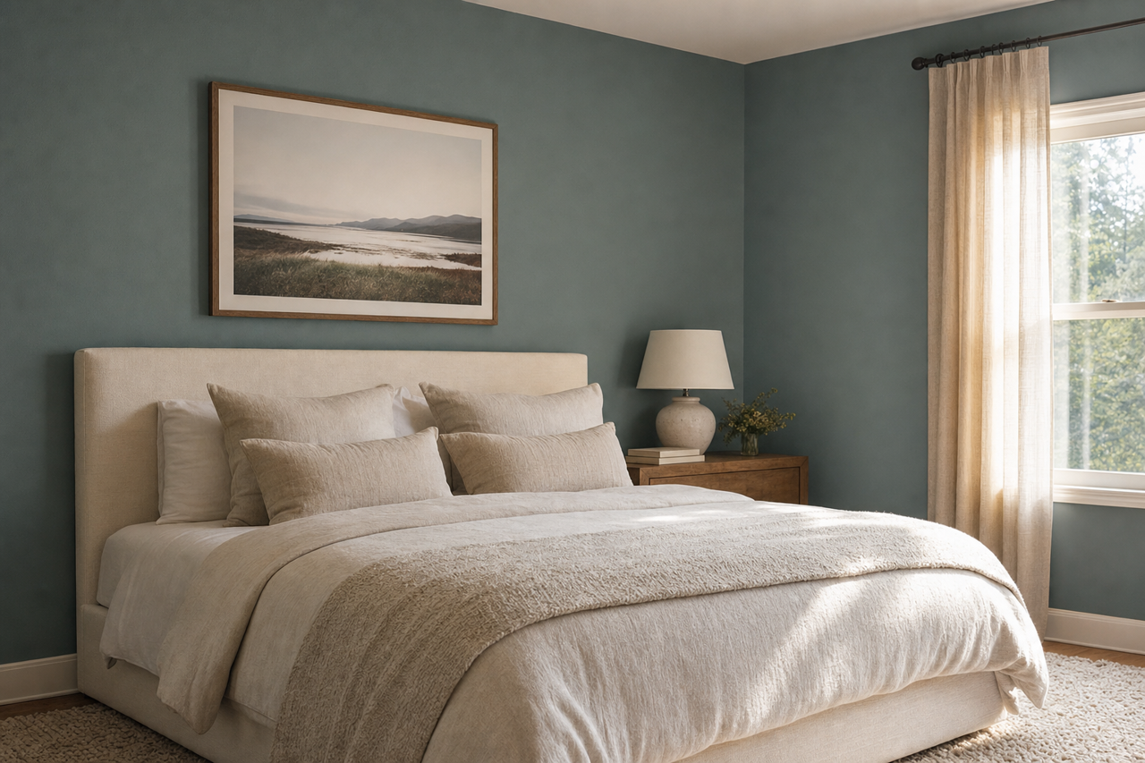 Mediterranean by Sherwin-Williams on interiors