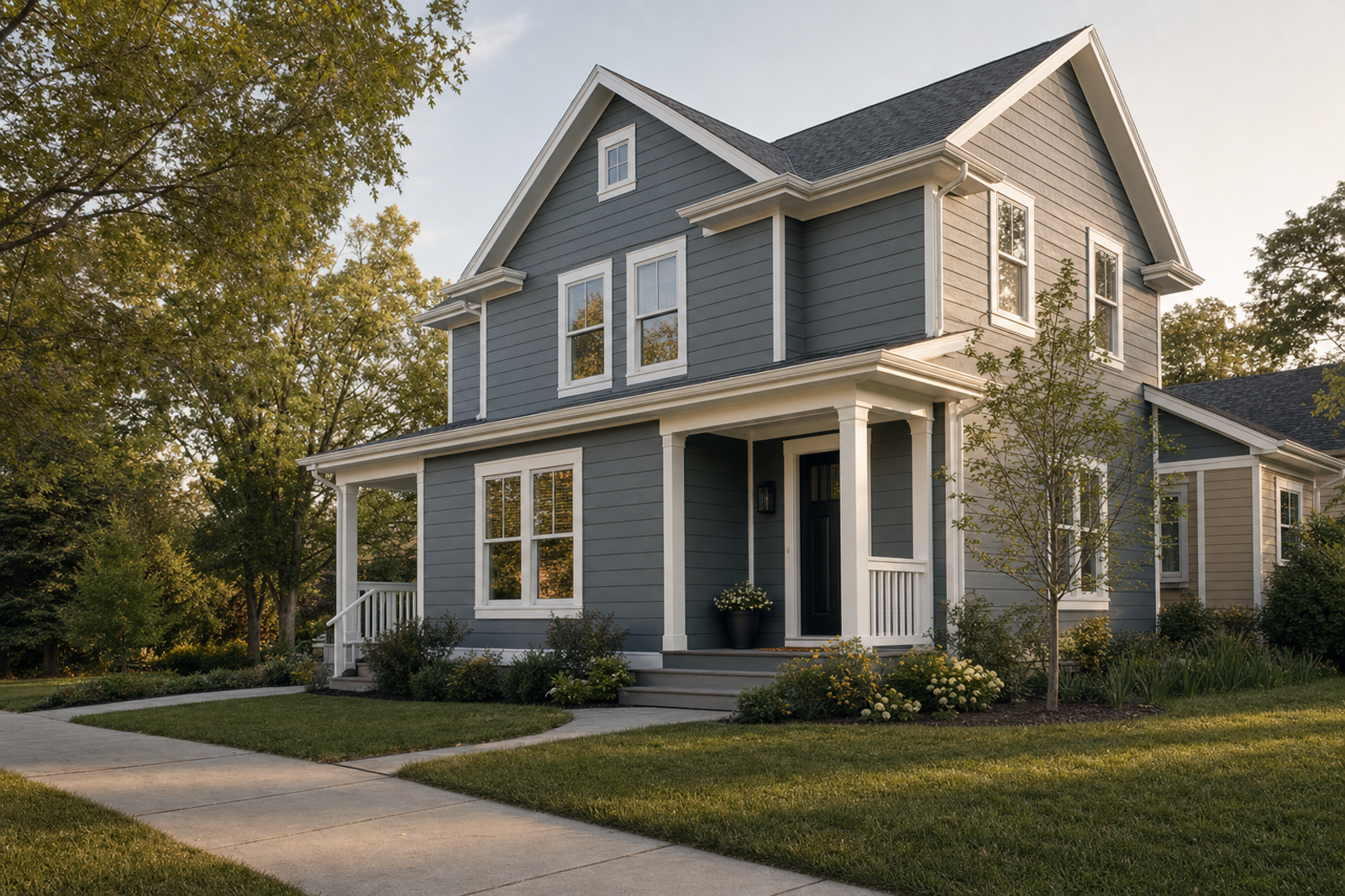 Slate Tile by Sherwin-Williams on exterior