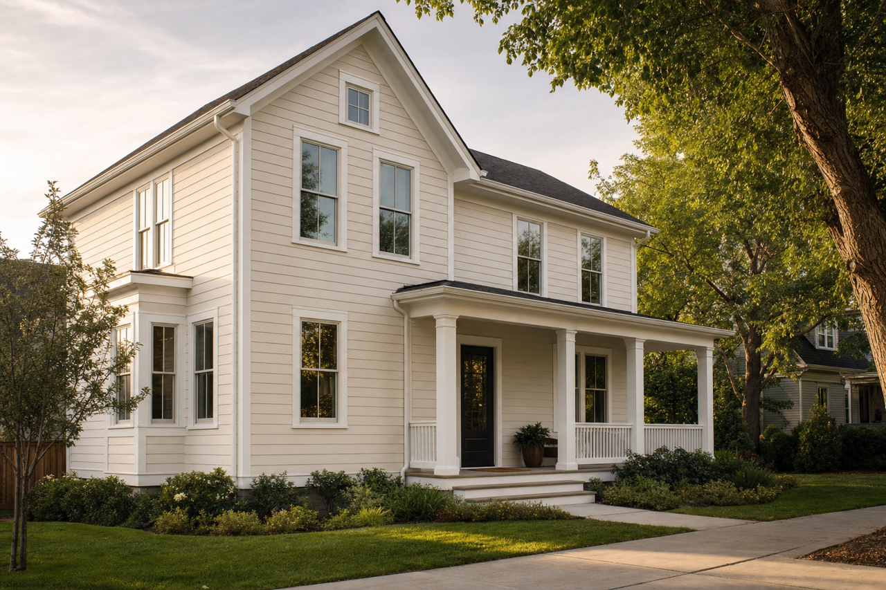 Windfresh White by Sherwin-Williams on exterior