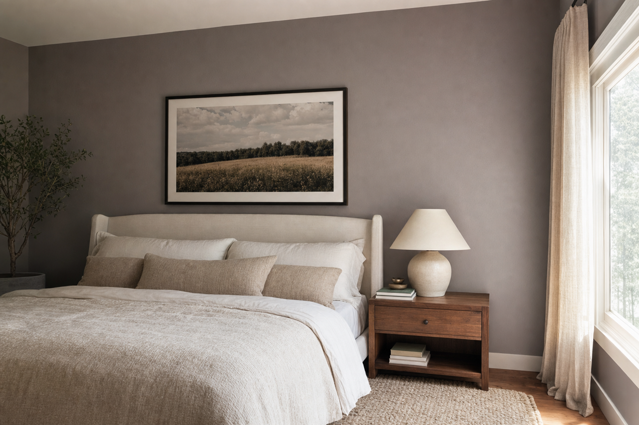 Grapy by Sherwin-Williams on interiors