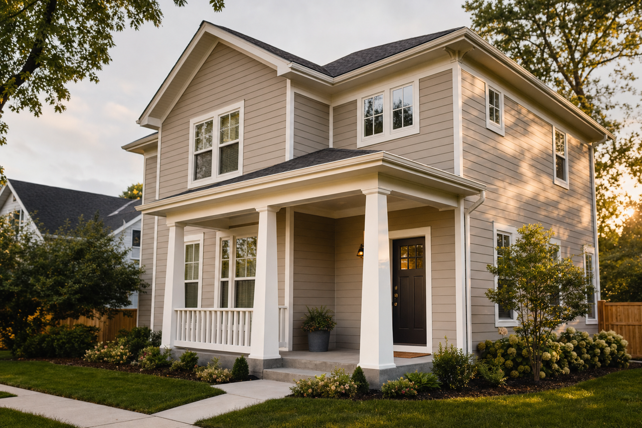 Palisade by Sherwin-Williams on exterior