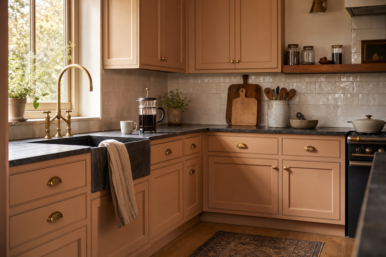 Ethereal Mood by Sherwin-Williams on cabinets