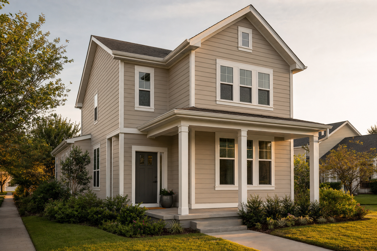 Ethereal Mood by Sherwin-Williams on exterior